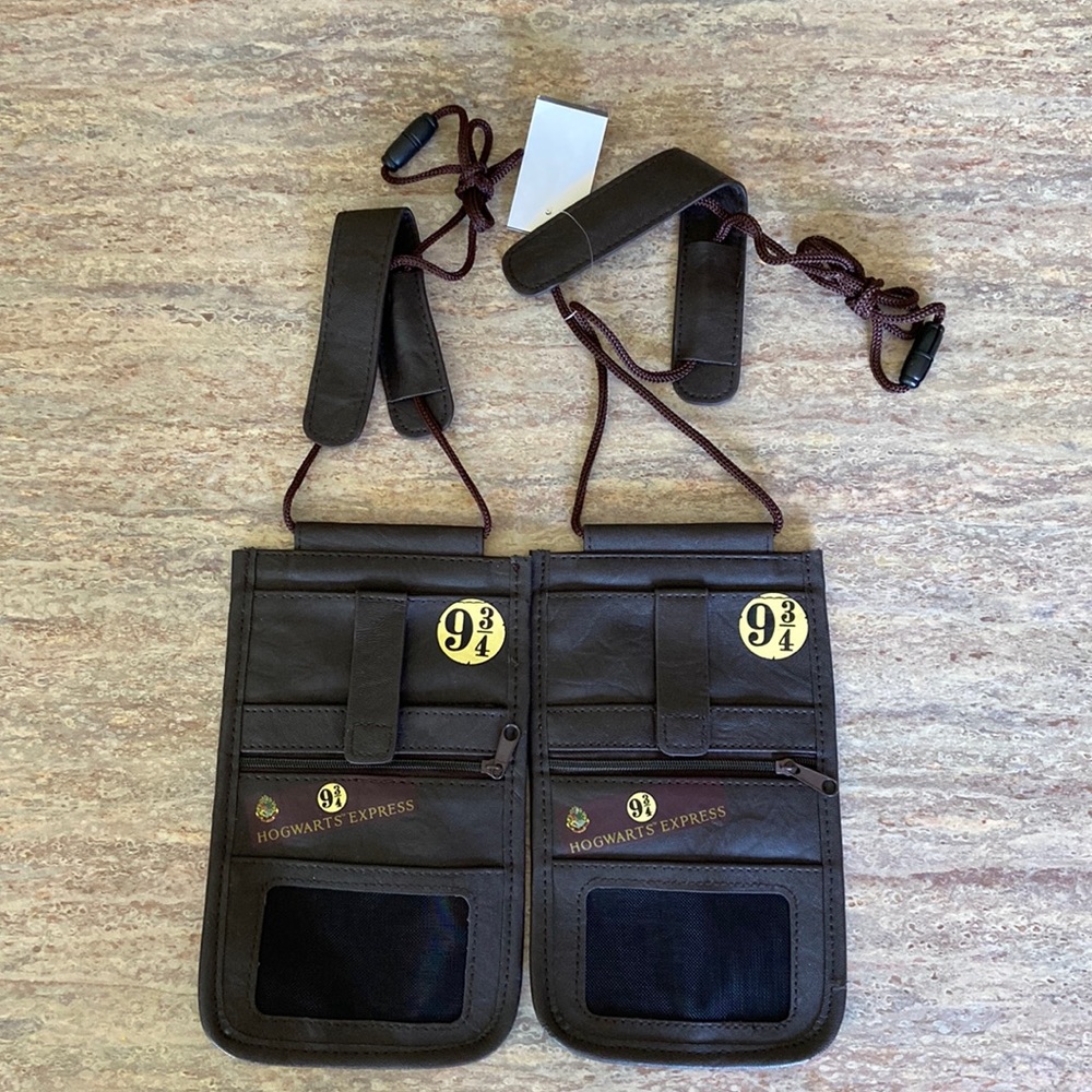 NWT Harry Potter travel pouches